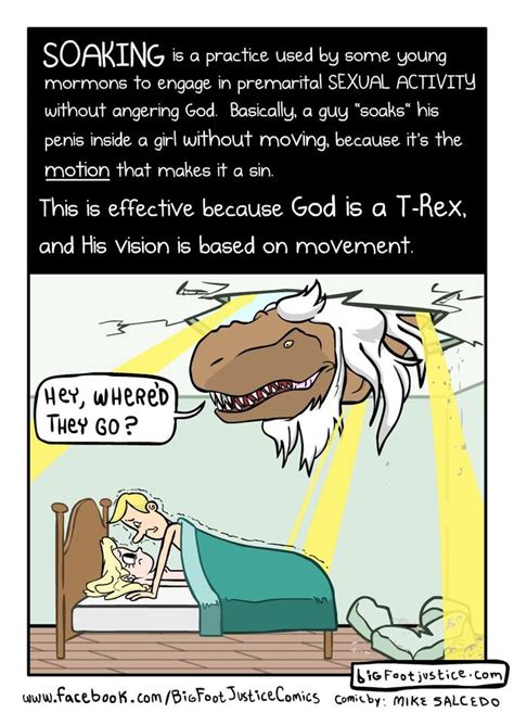 Soaking is effective because god is a t-rex | Mormon Soaking / Jump ...