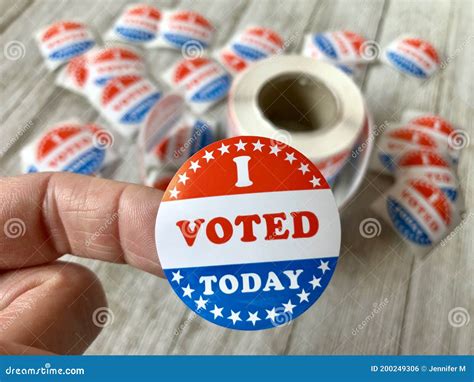 I voted stickers stock photo. Image of presidential - 200249306