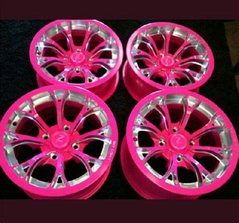 Pink Rims Pink Rims Pink Car Accessories Pink Car