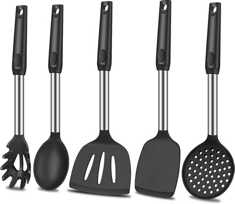 Amazon Klaqqed Pcs Silicone Spatula Heat Resistant Long Large