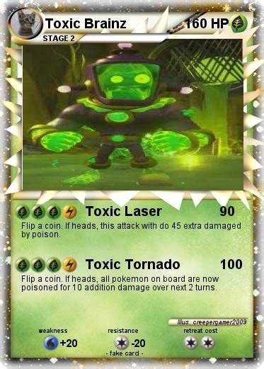 Pokémon Toxic Brainz 3 3 Toxic Laser My Pokemon Card