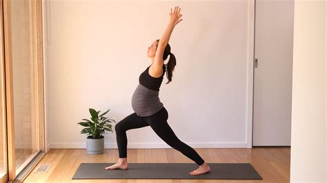 Pregnant Woman Stretching