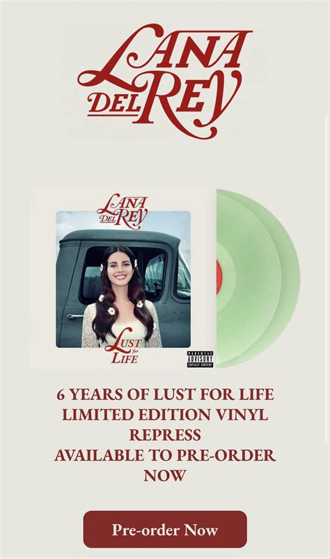 Lana Del Gay On Twitter Its 2017 All Over Again This Album Means So Much To Me Thank