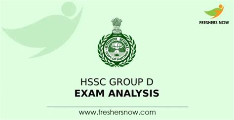 Hssc Group D Exam Analysis Difficulty Level Good Attempts