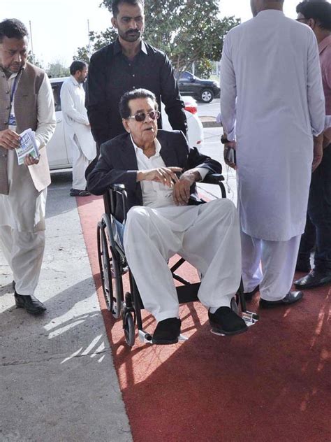 Mna Nawab Muhammad Yousuf Talpur Arrives To Attend Budget Session At