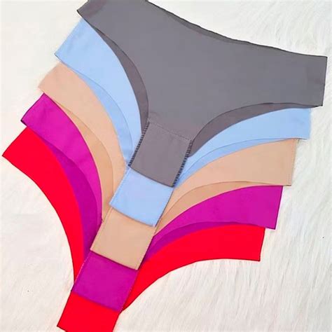 Kit Calcinhas Sem Costura Tanga Laser N O Marca Moda Intima Lingerie Shopee Brasil