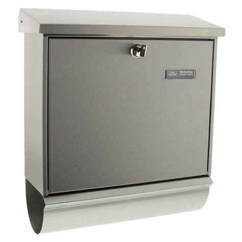 Burg Wachter Comfort Set Ni Stainless Steel Letter Box