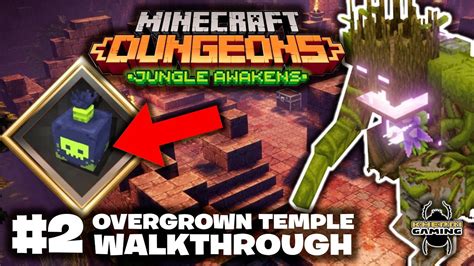 Overgrown Temple Jungle Abomination Minecraft Dungeons Jungle