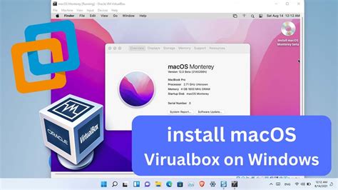 How To Install Macos Monterey On Vmware In Windows