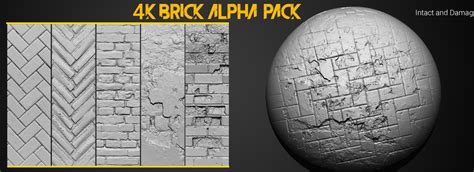 Brick Alpha Pack K Flippednormals