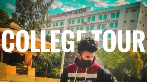 Chandigarh Group Of Colleges Landran Mohali Punjab Tour Dk Chavhan Cgc