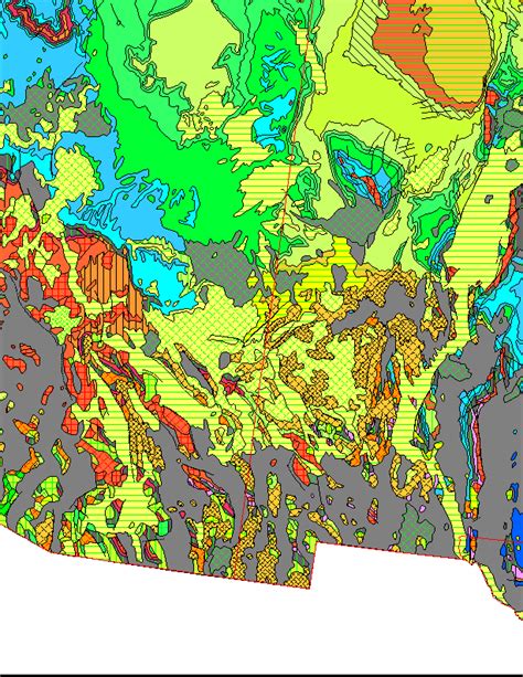 Geological Map, Section 2-1