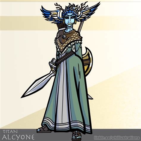 Alcyone - Greek Mythology by NegaHumanX on DeviantArt