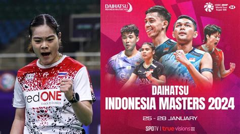 ReRun R32 DAY 2 Indonesia Masters 2024 BADgazine