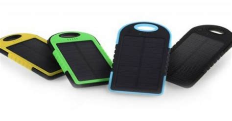 Get A Charge Anywhere With This Solar-Powered Phone Charger