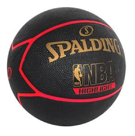 Balon Baloncesto Deporte Spalding Color Negro Original No Env O Gratis