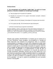 Resultado De Aprendizaje Unidad 1 Docx Instrucciones 1 Se