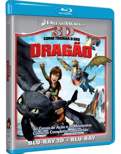 Como Treinar O Seu Dragão Blu ray 3d Blu ray Lacrado