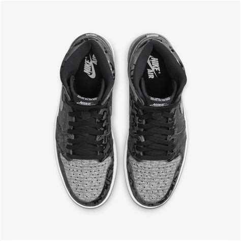 Jordan Air 1 Retro High OG Erkek Siyah Spor Ayakkabı