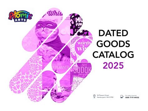 2025 DATED CATALOG By Atomic Arts Flipsnack