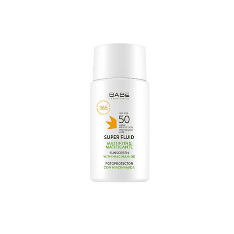 LABORATORIOS BABE SUPER FLUID FOTOPROTECTOR MATIFICANTE SPF ENVASE ML PF