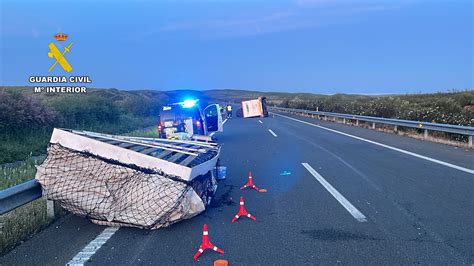 Cortada la A 66 en sentido sur a la altura de Cañaveral