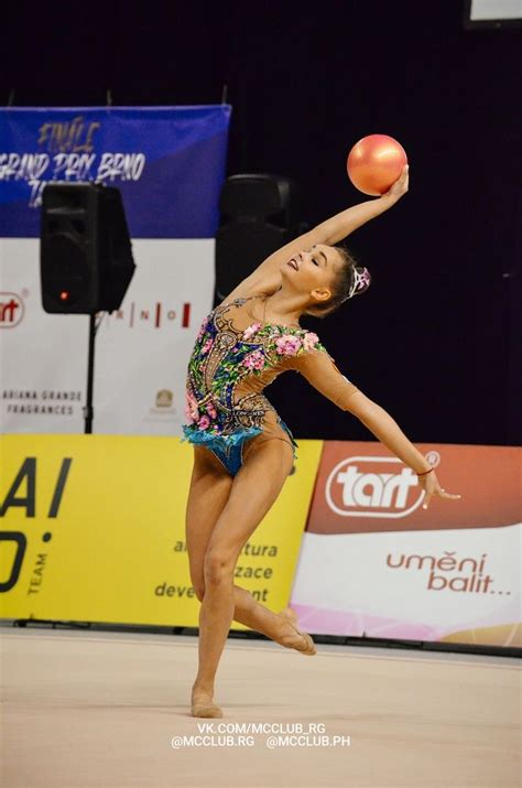 Arina Averina Russia Won Gold In Ball Finals At Grand Prix Brno