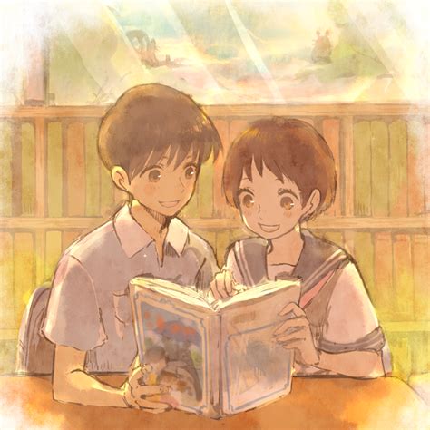 Shizuku And Seiji Whisper Of The Heart Fan Art Fanpop