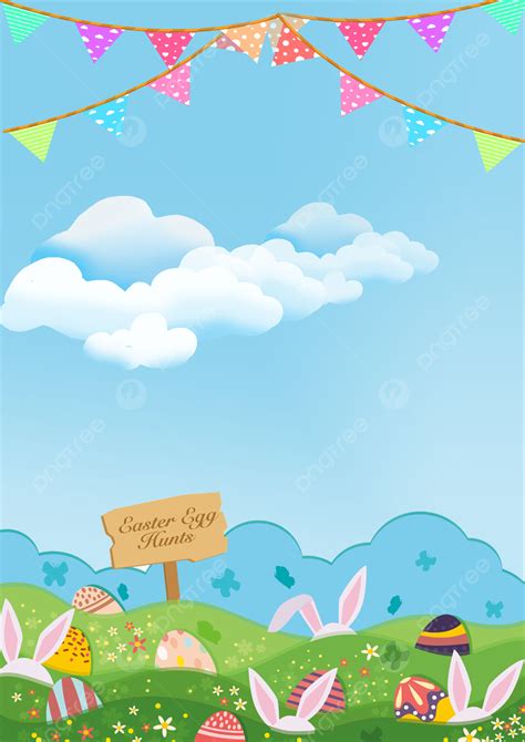 Easter Poster Background