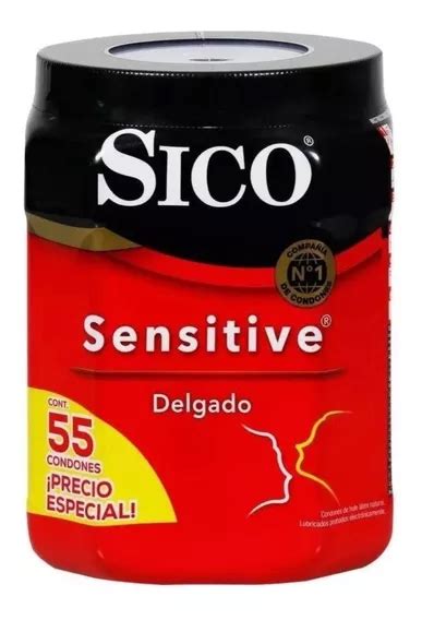 Condones Sico Sensitive Bote Con 36 Piezas MercadoLibre