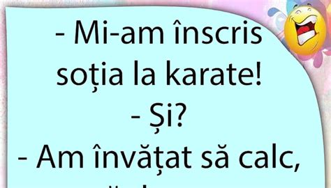 Bancul Zilei Mi Am Nscris So Ia La Karate