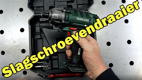 De Parkside Accu Draaislagschroefmachine Op 20 Volt Van De Lidl