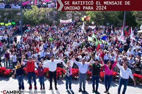 Sheinbaum Sella Pacto De Unidad De Nacho Mier Y Alejandro Armenta