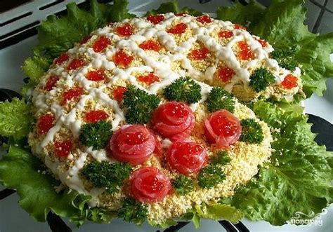 Салат "Новогодние огни" - рецепт с фото на Повар.ру