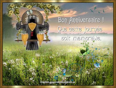 Aux Cartes Virtuelles Anniversaires Cartes Statiques Bon