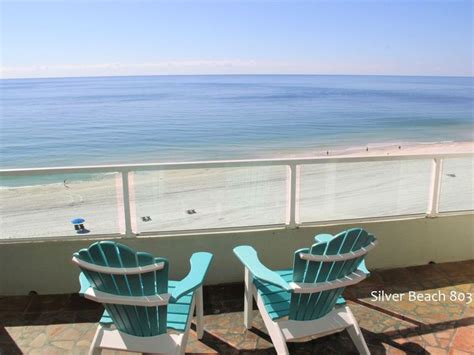 Beachfront - Pet Friendly! *Silver Beach 803* 2 bed/2 bath - Orange Beach | Beachfront condo ...