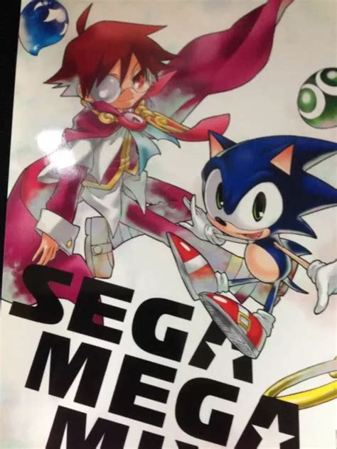 Sonic The Hedgehog And Puyo Puyo Doujinshi B Pages Sega Mega Mix