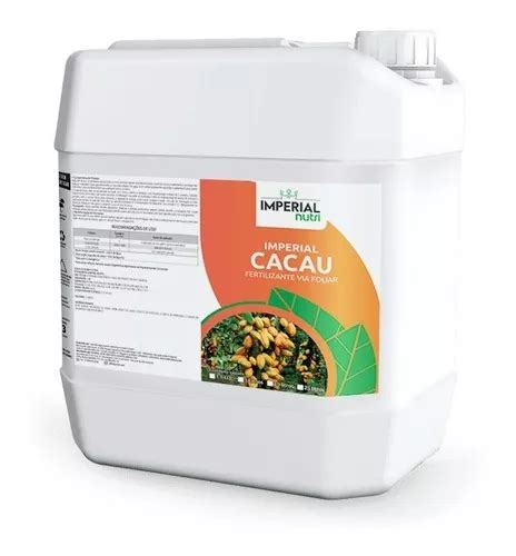 Adubo P Muda De Cacau Npk Micro 10 Litros Fertilizante