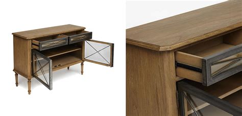 Комод в стиле Прованс со стеклянными дверцами Provence Jacob Chest of ...