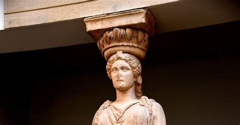 Caryatid from the Erechtheum (Illustration) - World History Encyclopedia