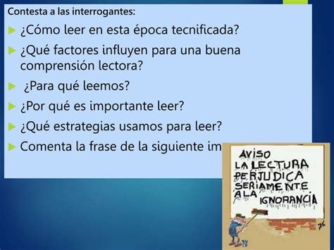 Estrategias para la comprensión de textos PPT