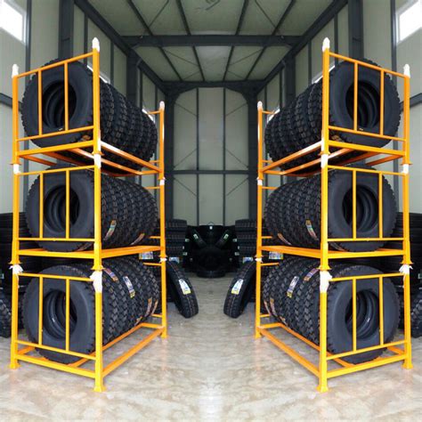 What To Look For In A Quality Tire Stacking Rack Net Railing