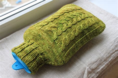 Ravelry Hot Water Bottle Cozy Pattern By Valya Boutenko