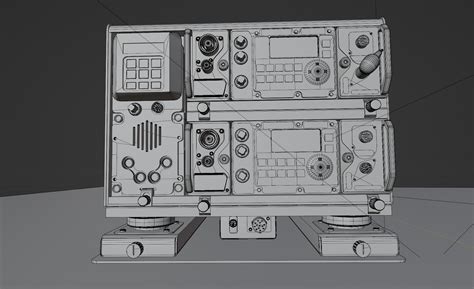 Sci Fi Analog Communication Device High Poly 3d Turbosquid 1832255