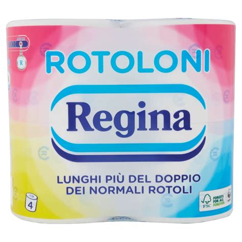 Carta Igienica Regina Rotoloni Rossetti Market