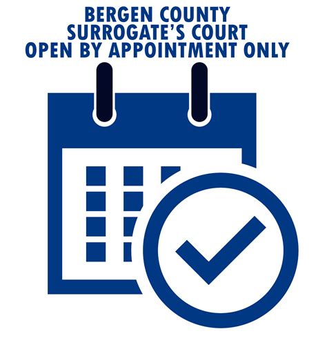 Please note that the Bergen County Surrogate's Court is open BY ...