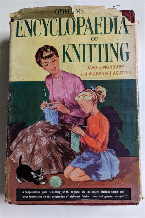 Odhams Encyclopedia Of Knitting By James Norbury And Margaret Etsy