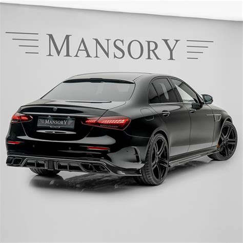 2023 Mercedes AMG E 63 S MANSORY Carbon Fiber Aerodynamic And