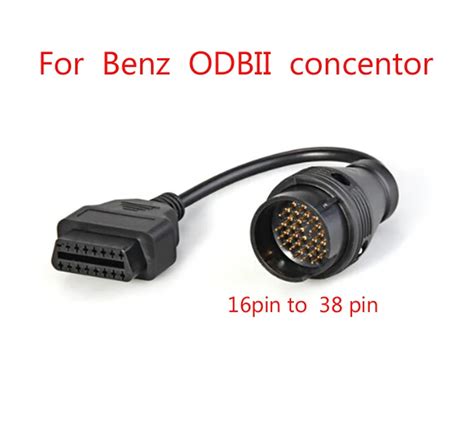 For Mercedes Benz Mb Obd Connect Pin Male To Obd Obdii Dlc Pin