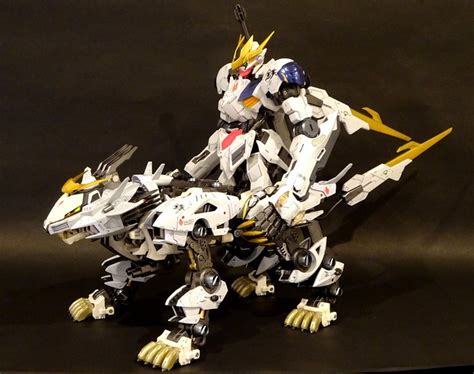 Custom Build Full Mechanics 1100 Gundam Barbatos Lupus Liger Zero